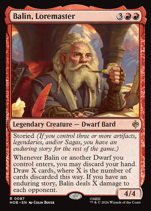 Balin, Loremaster - The Hobbit #87