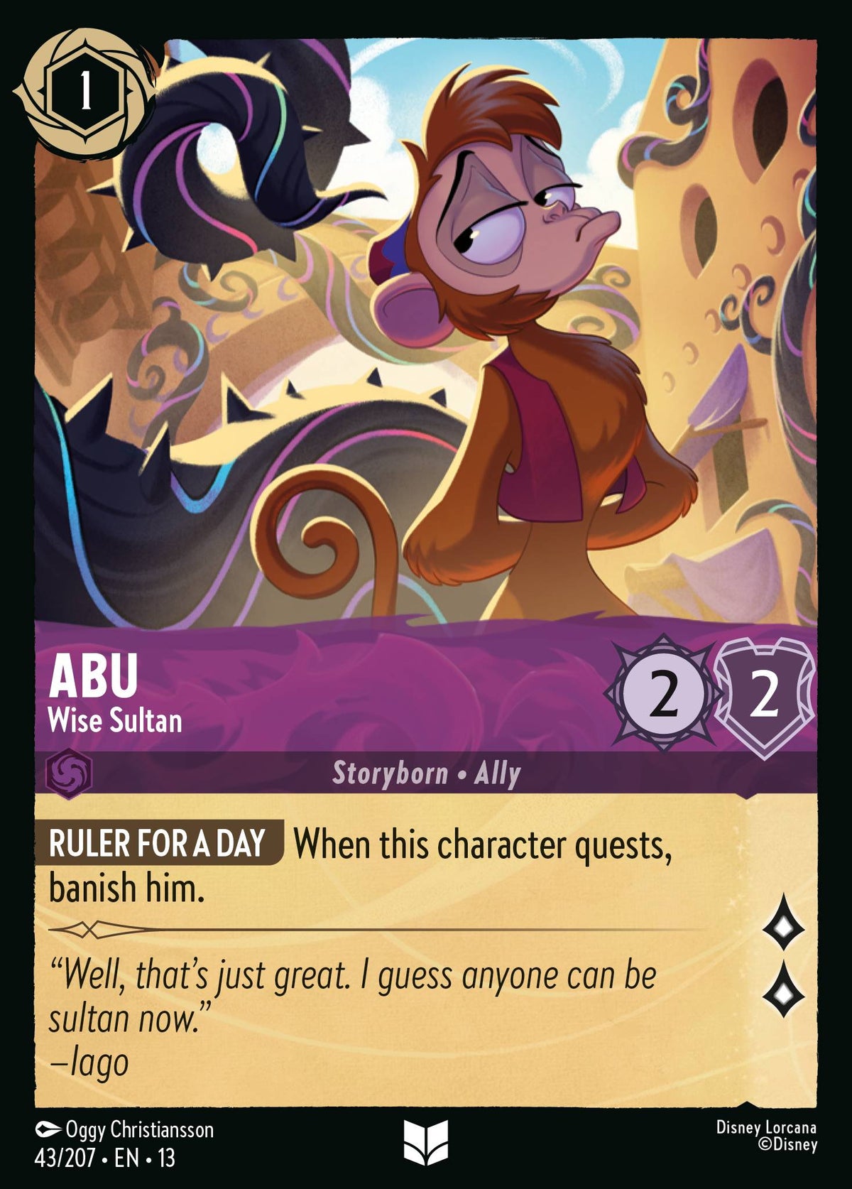 Abu - Wise Sultan | Attack of the Vine! | 43/207 | Normal