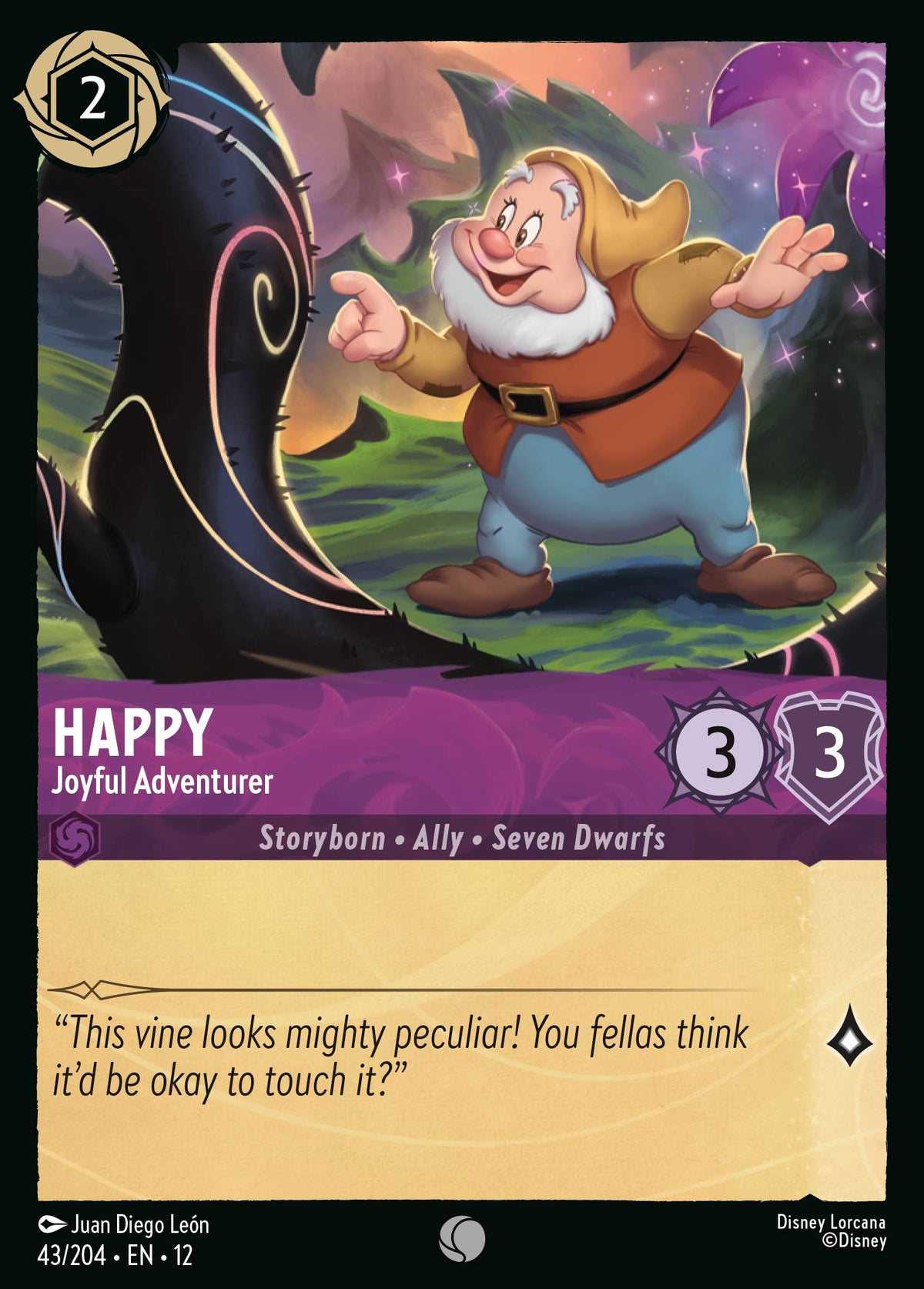 Happy - Joyful Adventurer | Wilds Unknown | 43/204 | Normal