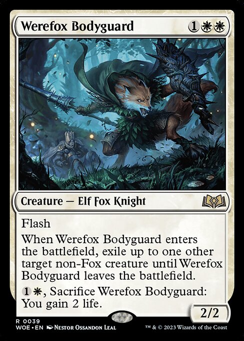 Werefox Bodyguard - Wilds of Eldraine #39