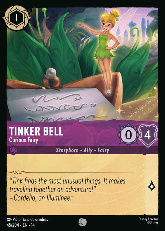Tinker Bell - Curious Fairy | Hyperia City | 45/204 | Normal
