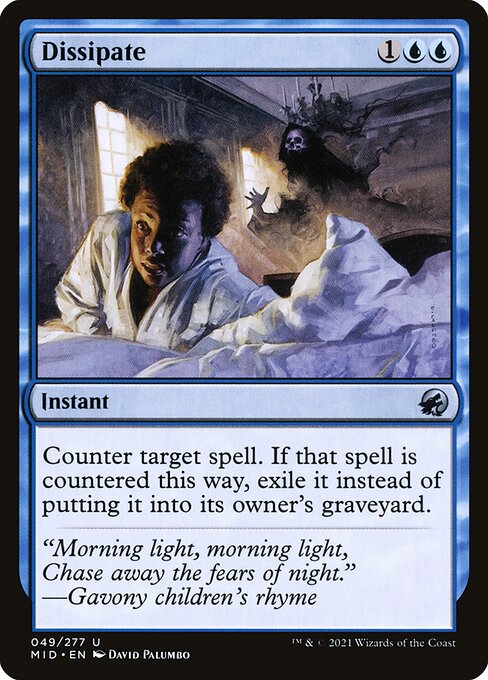 Dissipate - Innistrad: Midnight Hunt #49