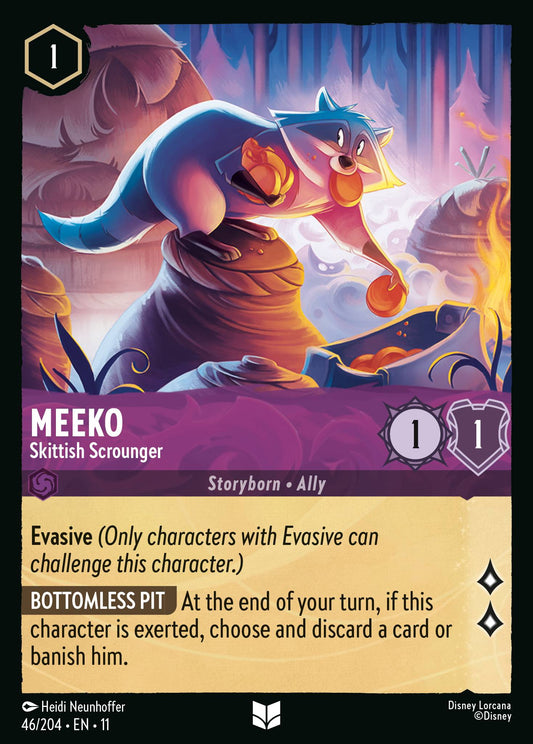 Meeko - Skittish Scrounger | Winterspell | 46/204 | Normal
