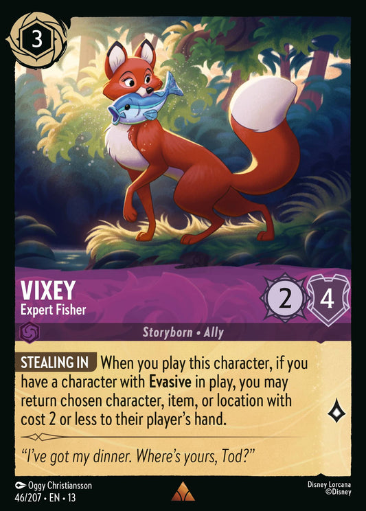 Vixey - Expert Fisher | Attack of the Vine! | 46/207 | Normal