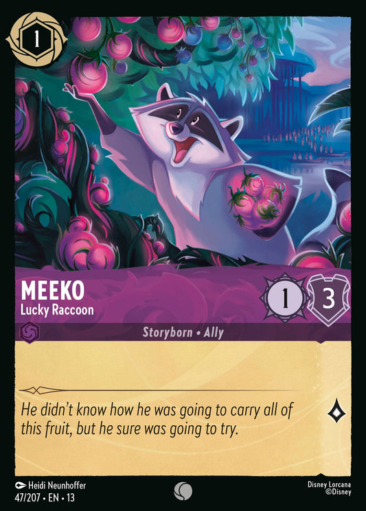 Meeko - Lucky Raccoon | Attack of the Vine! | 47/207 | Normal