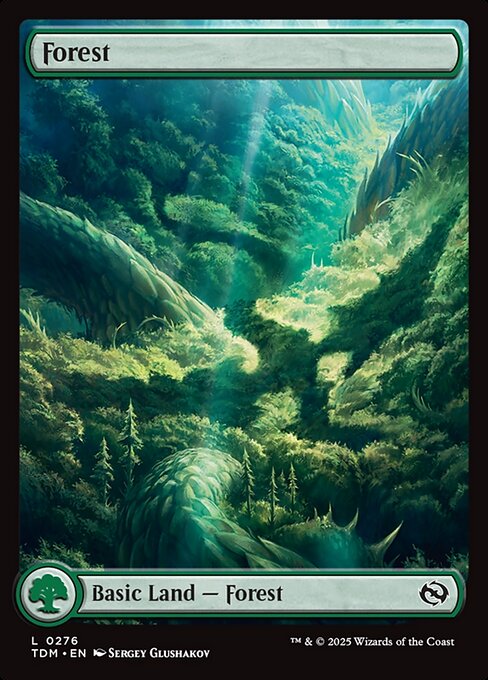Forest - Tarkir: Dragonstorm #276