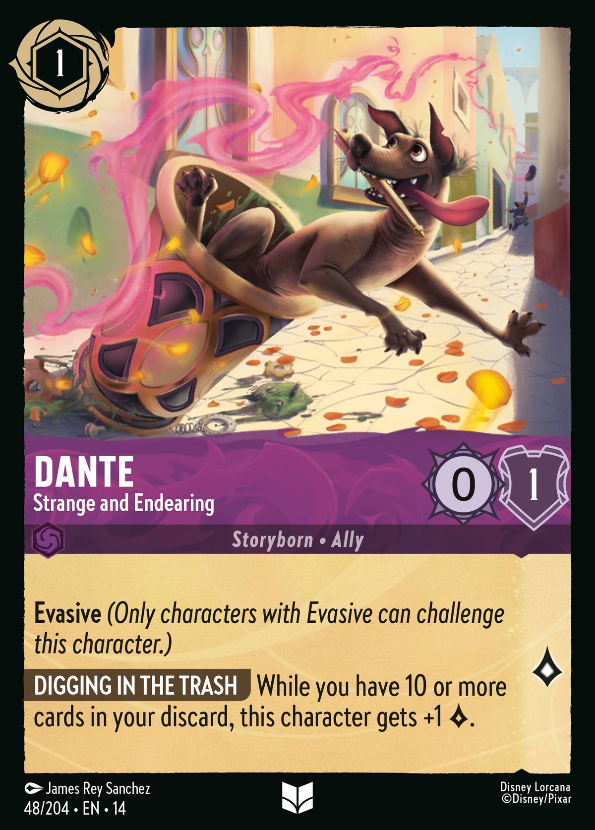 Dante - Strange and Endearing | Hyperia City | 48/204 | Normal