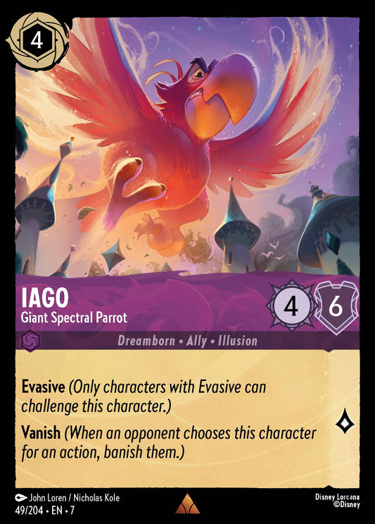 Iago - Giant Spectral Parrot | Archazia's Island | 49/204 | Cold Foil
