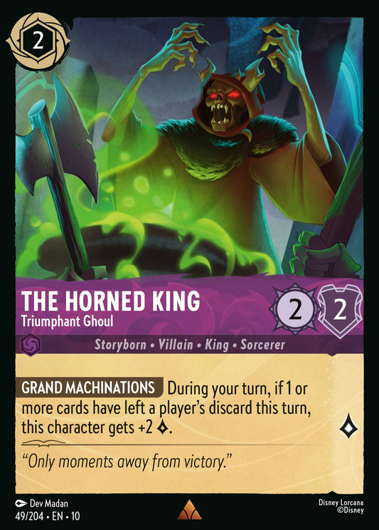 The Horned King - Triumphant Ghoul | Whispers in the Well | 49/204 | Normal