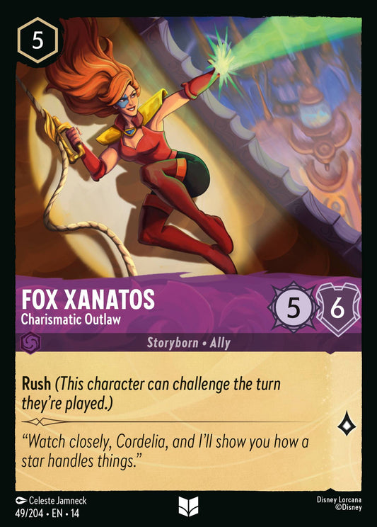 Fox Xanatos - Charismatic Outlaw | Hyperia City | 49/204 | Normal