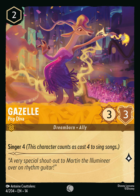 Gazelle - Pop Diva | Hyperia City | 4/204 | Normal