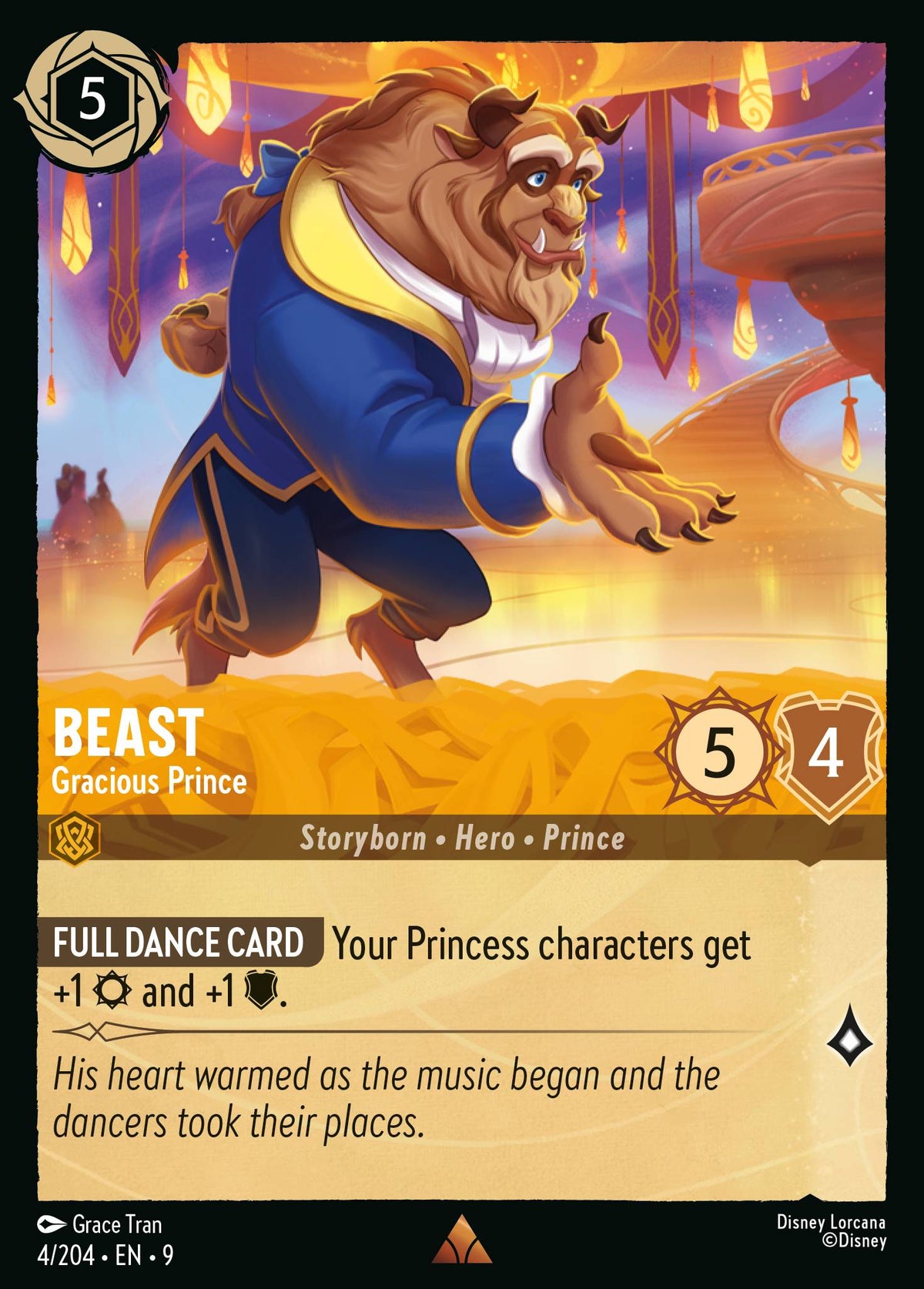 Beast - Gracious Prince | Fabled | 4/204 | Normal