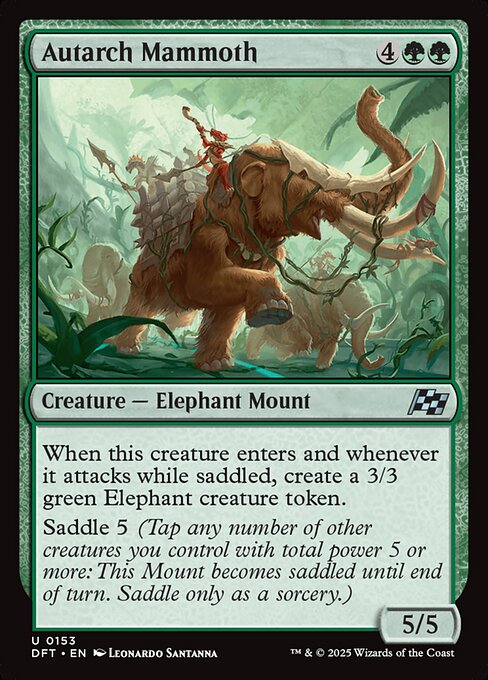 Autarch Mammoth - Aetherdrift #153