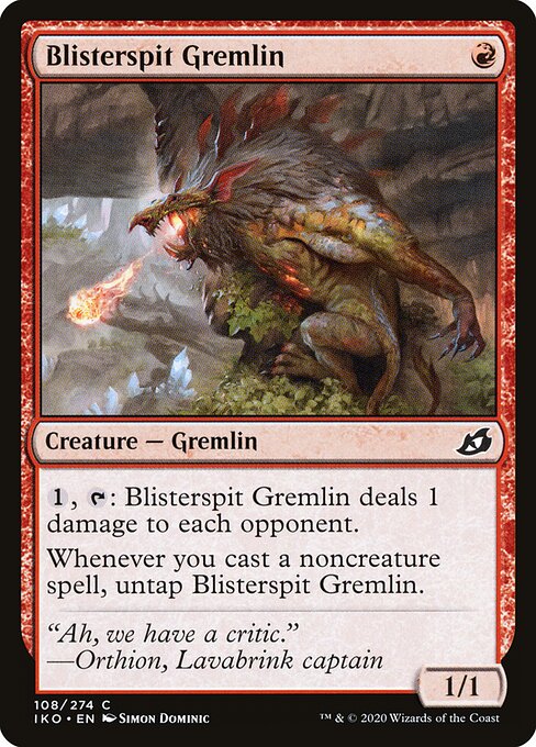 Blisterspit Gremlin - Ikoria: Lair of Behemoths #108