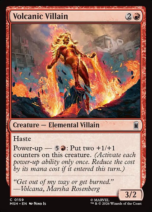 Volcanic Villain - Marvel Super Heroes #159