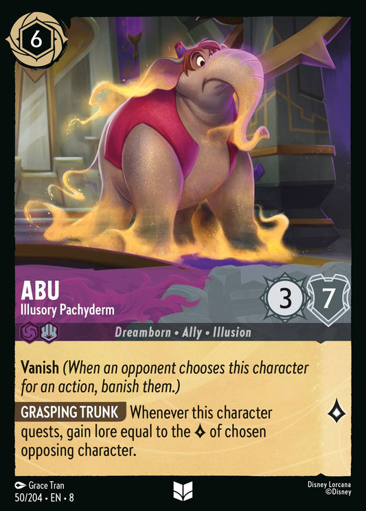 Abu - Illusory Pachyderm | Reign of Jafar | 50/204 | Normal