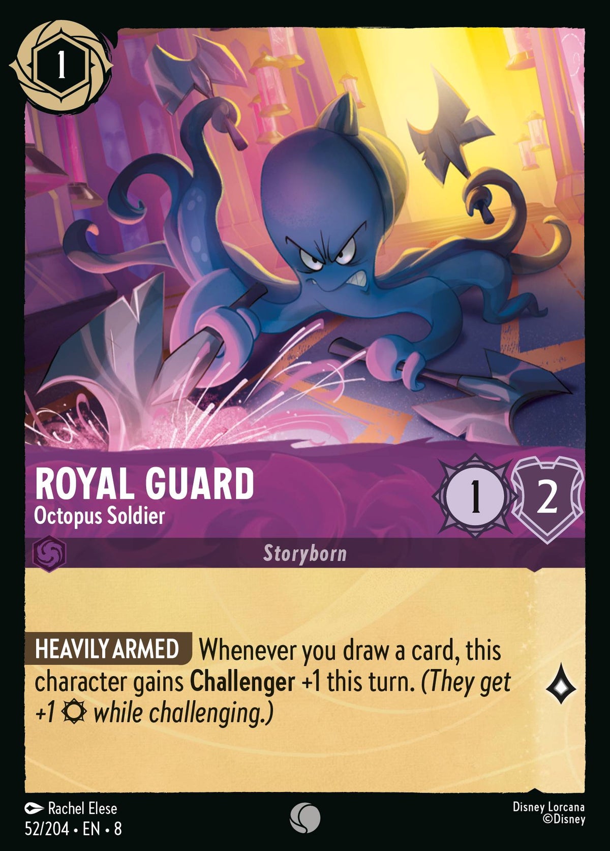Royal Guard - Octopus Soldier | Reign of Jafar | 52/204 | Normal
