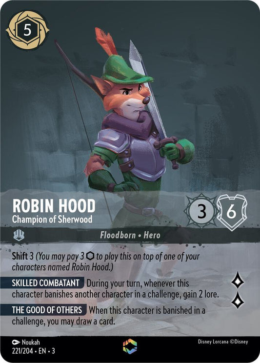 ROBIN HOOD-CHAMPION OF SHERWOOD (Inkwash Foil)