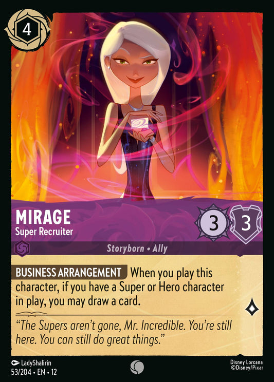 Mirage - Super Recruiter | Wilds Unknown | 53/204 | Cold Foil