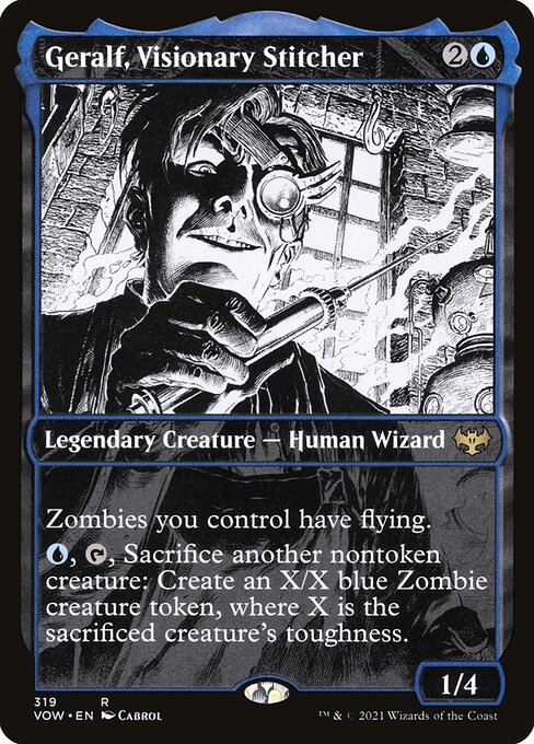 Geralf, Visionary Stitcher - Innistrad: Crimson Vow #319