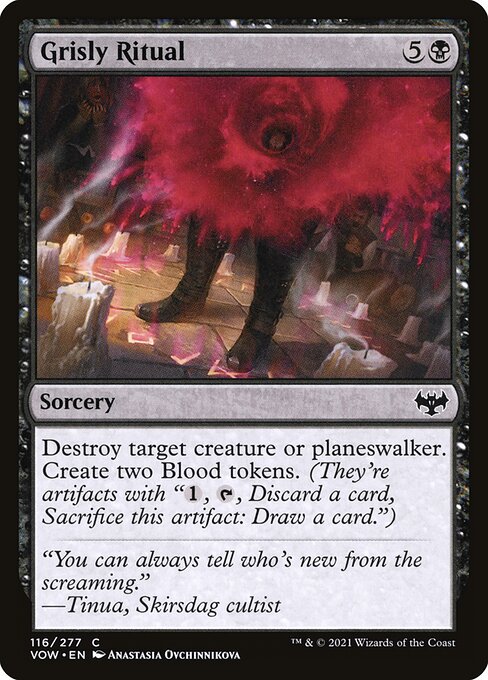 Grisly Ritual - Innistrad: Crimson Vow #116