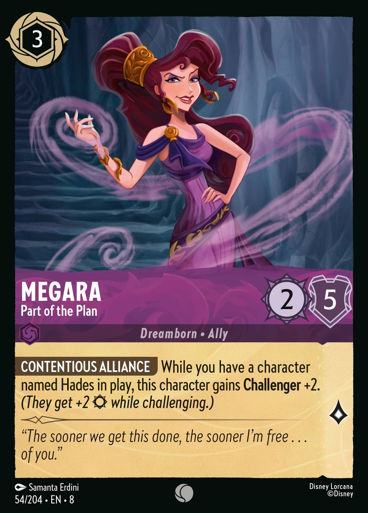 Megara - Part of the Plan | Reign of Jafar | 54/204 | Normal