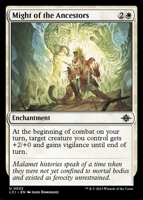 Might of the Ancestors - The Lost Caverns of Ixalan #23