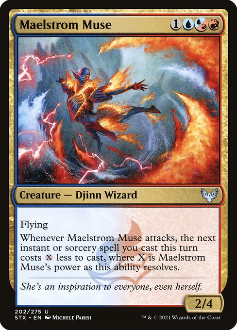 Maelstrom Muse - Strixhaven: School of Mages #202
