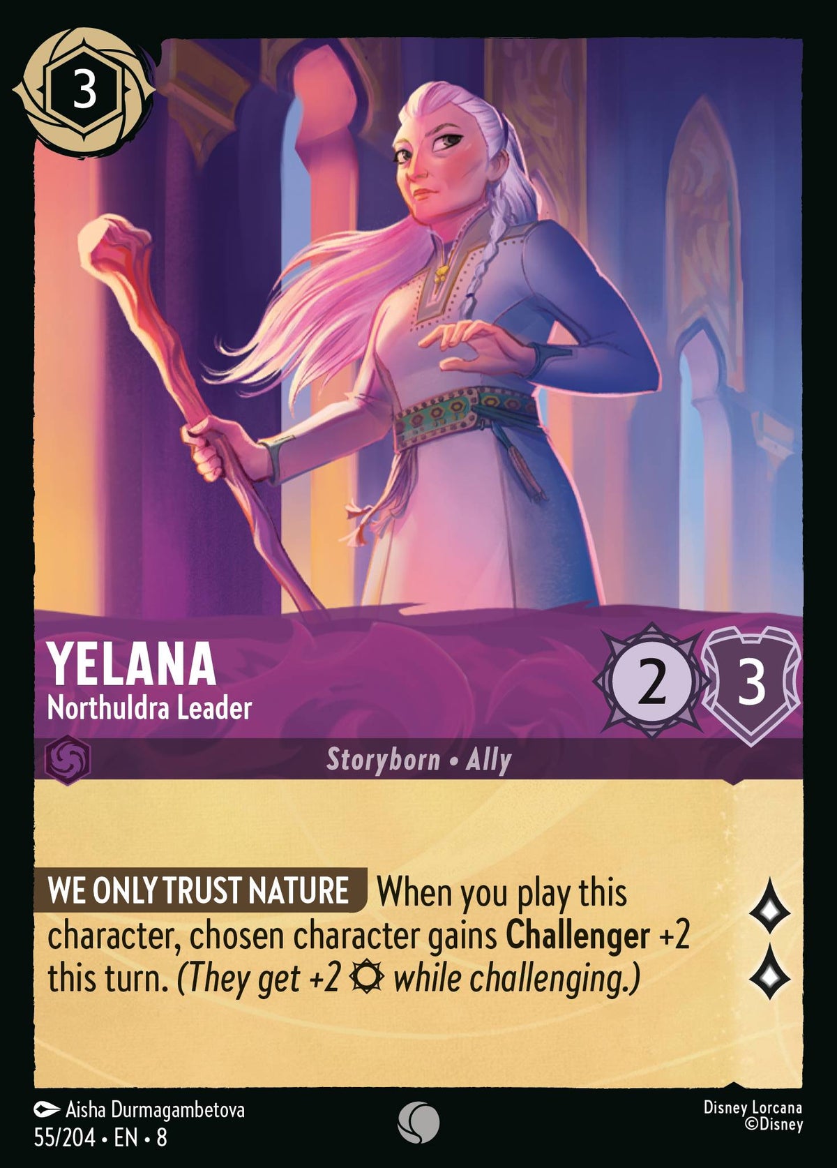 Yelana - Northuldra Leader | Reign of Jafar | 55/204 | Normal