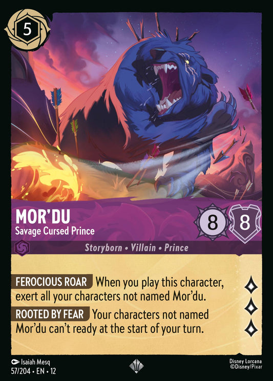 Mor'du - Savage Cursed Prince | Wilds Unknown | 57/204 | Normal