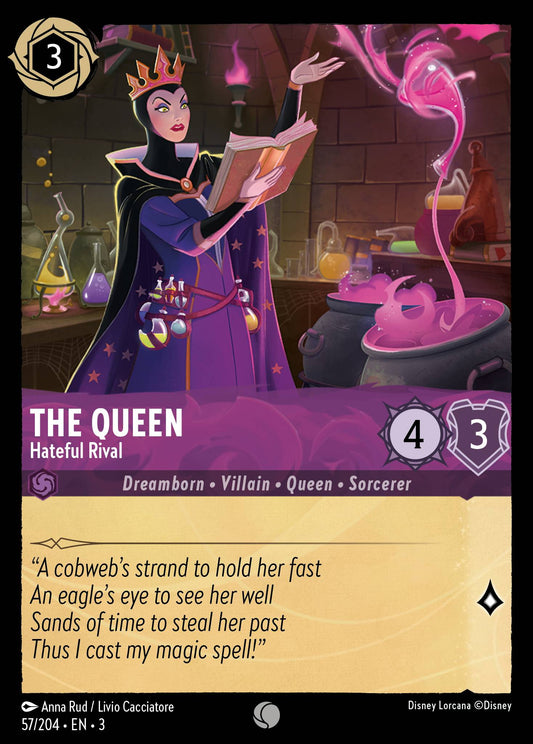 The Queen - Hateful Rival | Into the Inklands | 57/204 | Normal