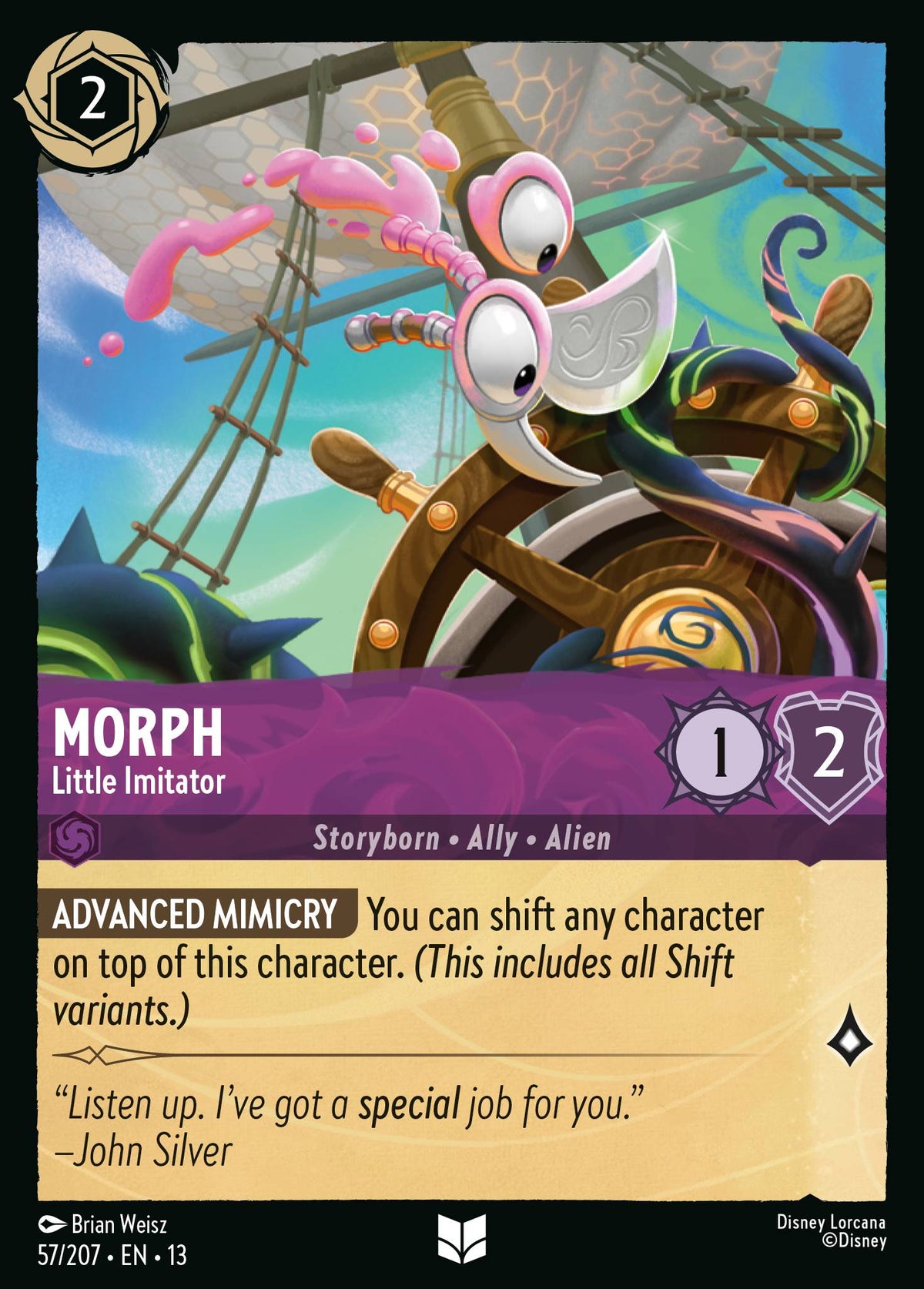 Morph - Little Imitator | Attack of the Vine! | 57/207 | Cold Foil