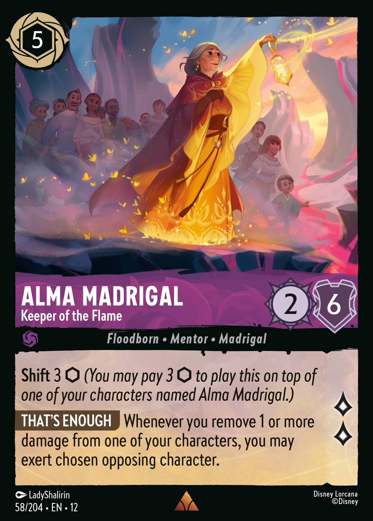 Alma Madrigal - Keeper of the Flame | Wilds Unknown | 58/204 | Normal