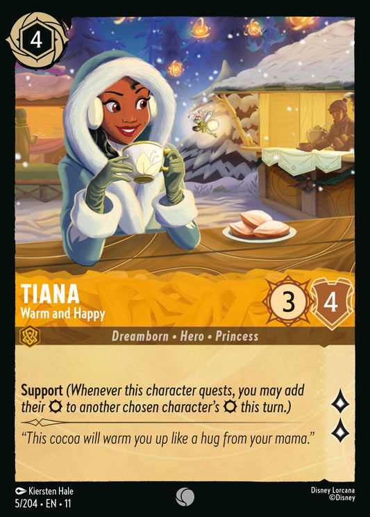 Tiana - Warm and Happy | Winterspell | 5/204 | Normal
