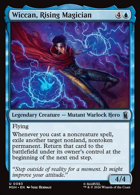 Wiccan, Rising Magician - Marvel Super Heroes #83