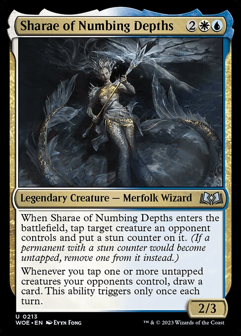Sharae of Numbing Depths - Wilds of Eldraine #213
