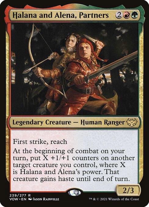 Halana and Alena, Partners - Innistrad: Crimson Vow #239