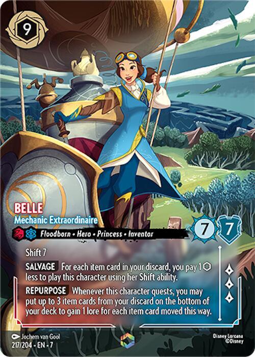 BELLE-MECHANIC EXTRAORDINAIRE (ENCHANTED)