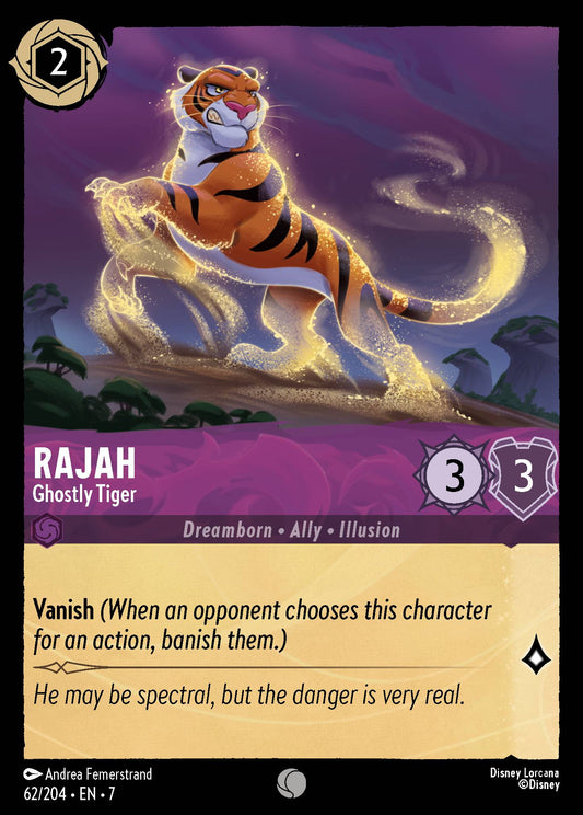Rajah - Ghostly Tiger | Archazia's Island | 62/204 | Normal