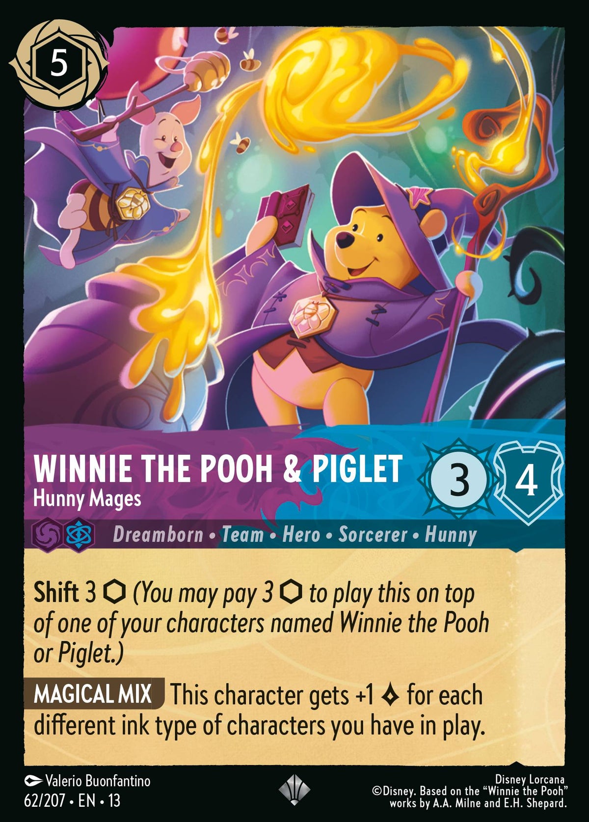 Winnie the Pooh & Piglet - Hunny Mages | Attack of the Vine! | 62/207 | Normal