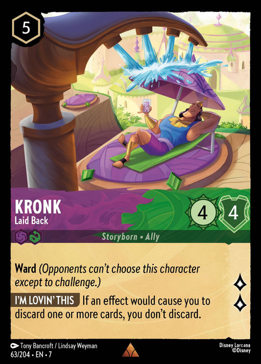 Kronk - Laid Back | Archazia's Island | 63/204 | Cold Foil