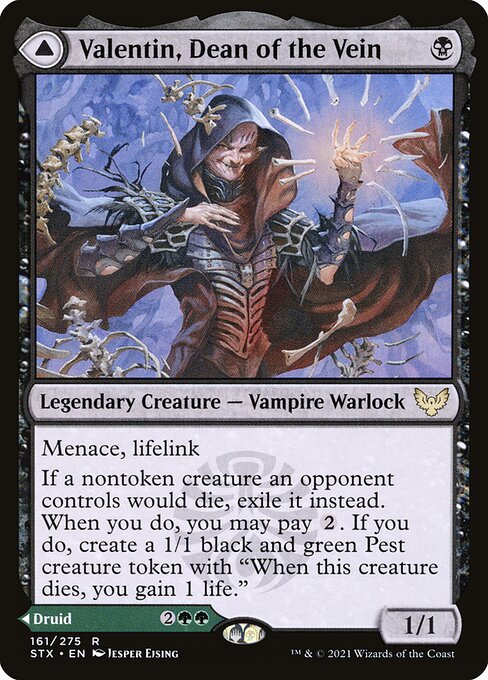 Valentin, Dean of the Vein // Lisette, Dean of the Root - Strixhaven: School of Mages #161
