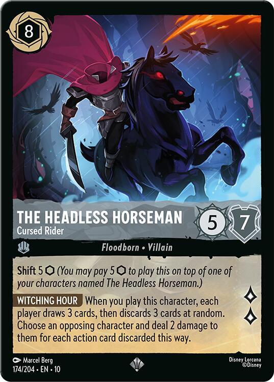 THE HEADLESS HORSEMAN-CURSED RIDER