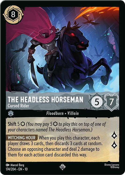 THE HEADLESS HORSEMAN-CURSED RIDER