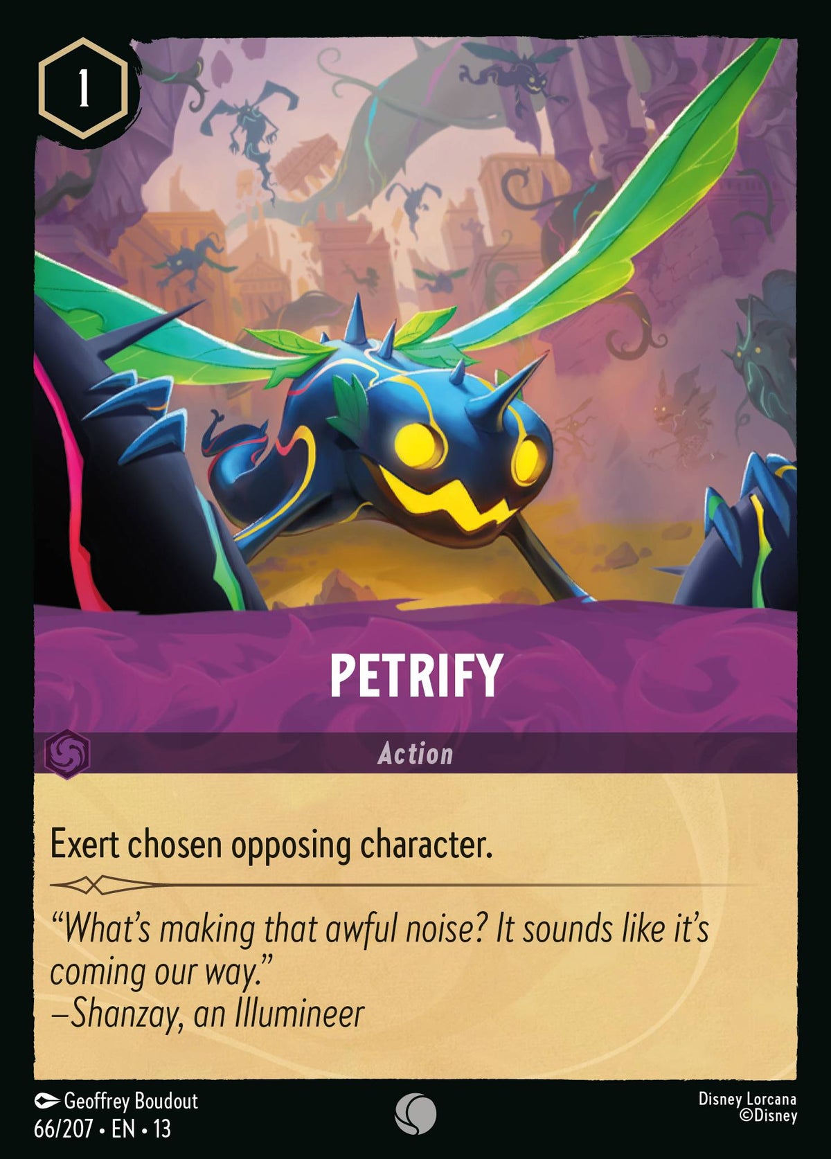 Petrify | Attack of the Vine! | 66/207 | Normal