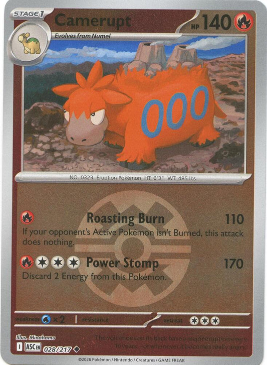 CAMERUPT (QUICK BALL)