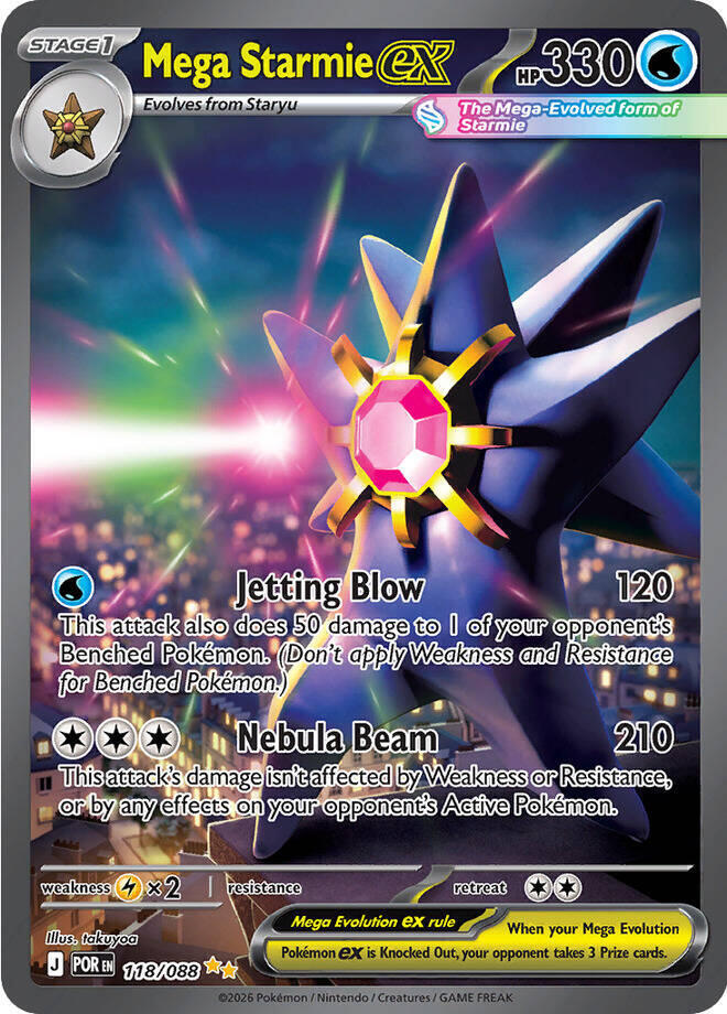 MEGA STARMIE EX