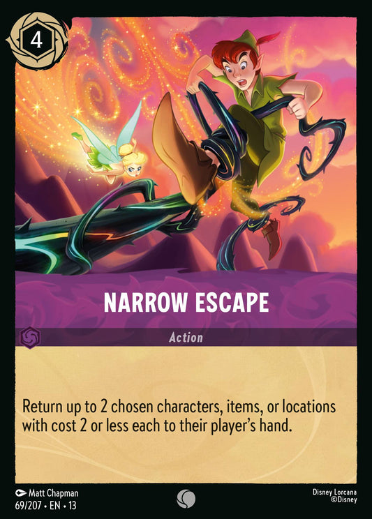 Narrow Escape | Attack of the Vine! | 69/207 | Cold Foil