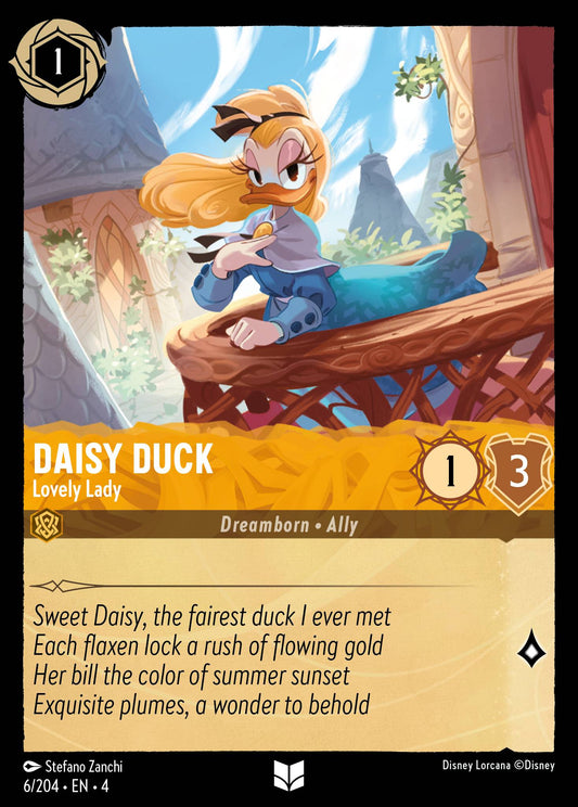 Daisy Duck - Lovely Lady | Ursula's Return | 6/204 | Cold Foil