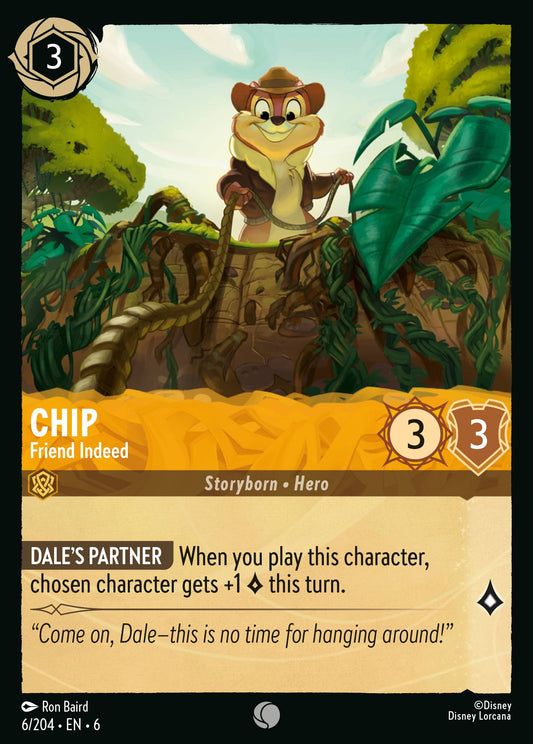 Chip - Friend Indeed | Azurite Sea | 6/204 | Normal